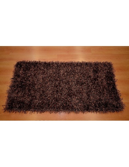 Alfombra pie de cama Shaggy Heritage marrón
