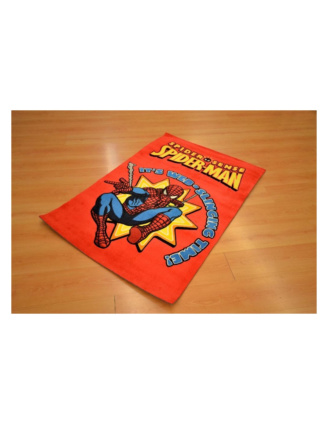 Alfombra Infantil Spiderman rojo